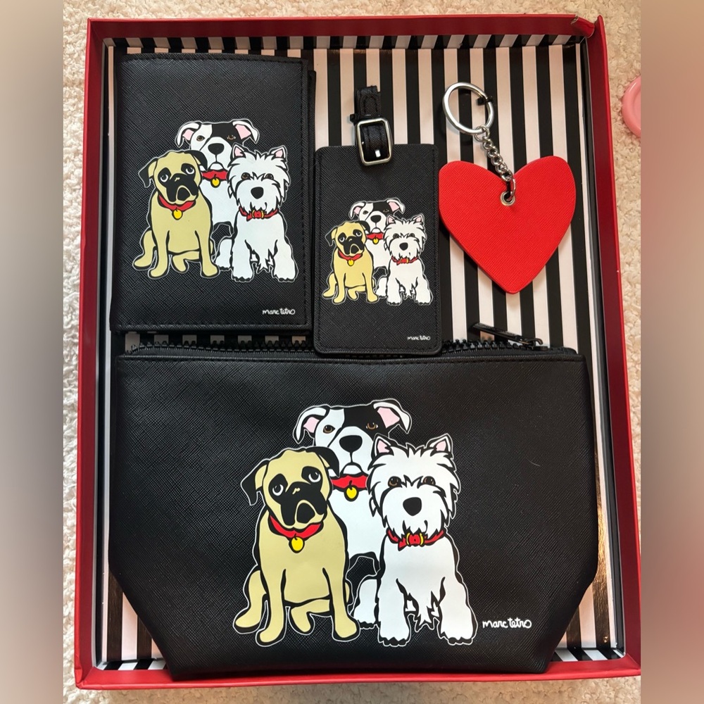 NWT Marc Tetro Dog Lover Gift Set